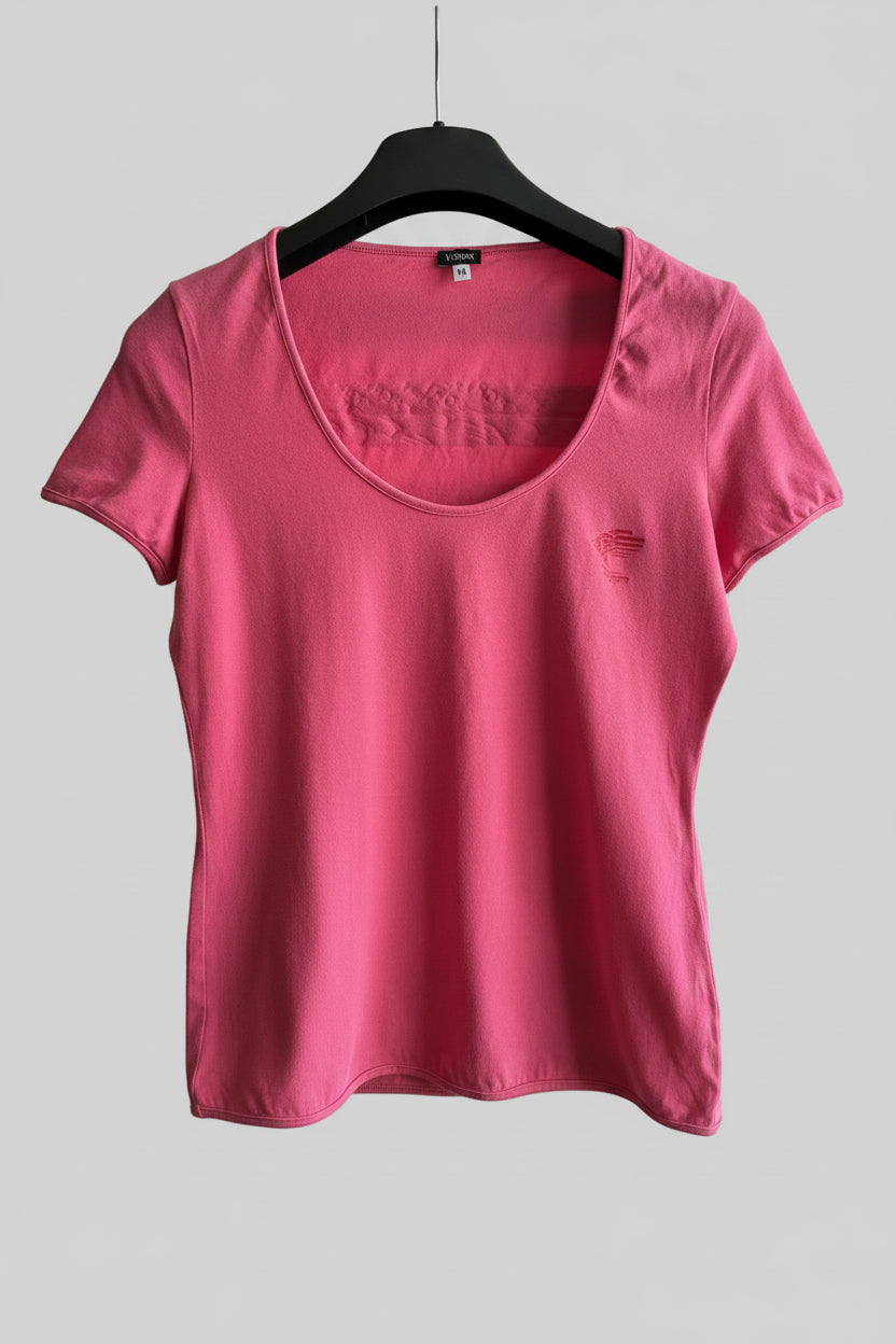Versace Sport Koszulka Damska Różowa | Vintage | Rozmiar M