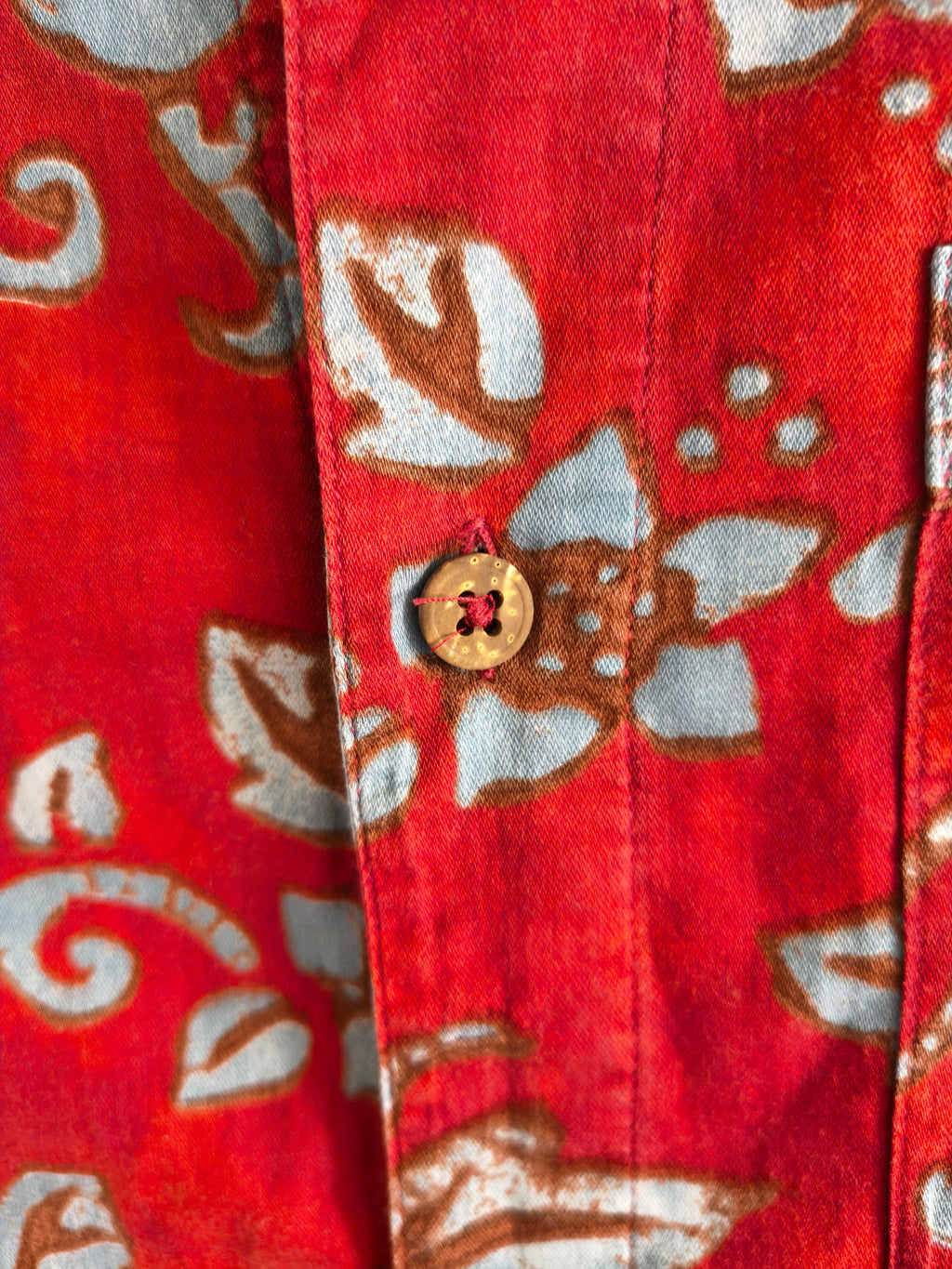 Patagonia Pataloha Koszula Hawajska Męska Czerwona | Vintage | Rozmiar XXL