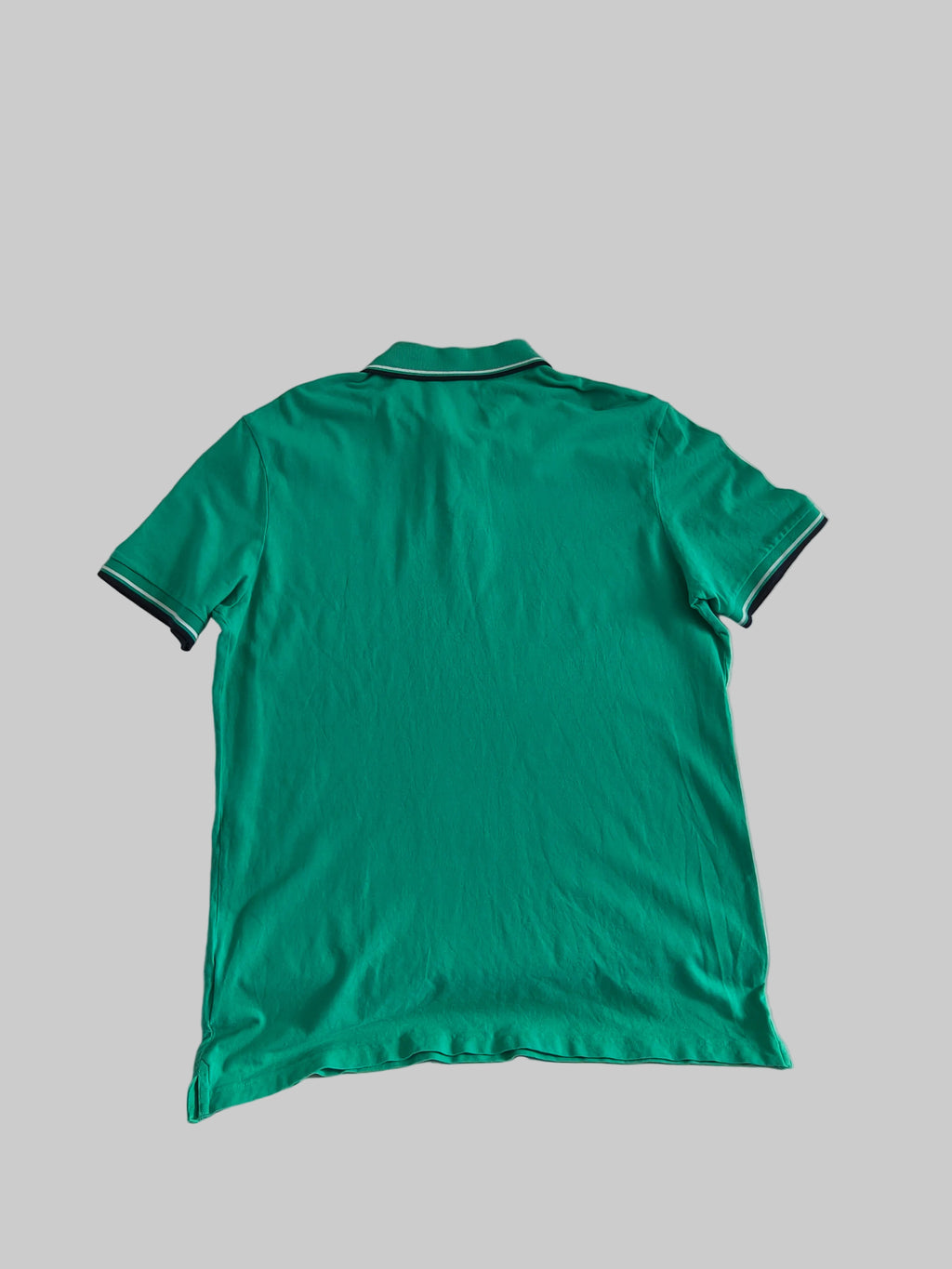 Diadora Koszulka Polo Męska Zielona | Vintage | Rozmiar XXL