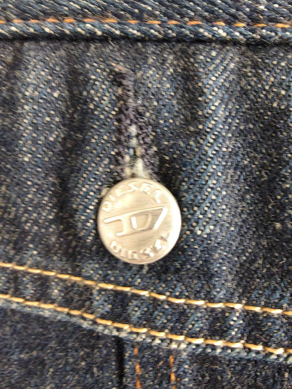 Diesel GREGC Kurtka Jeansowa Męska | Vintage Denim | Made in Italy | Rozmiar L