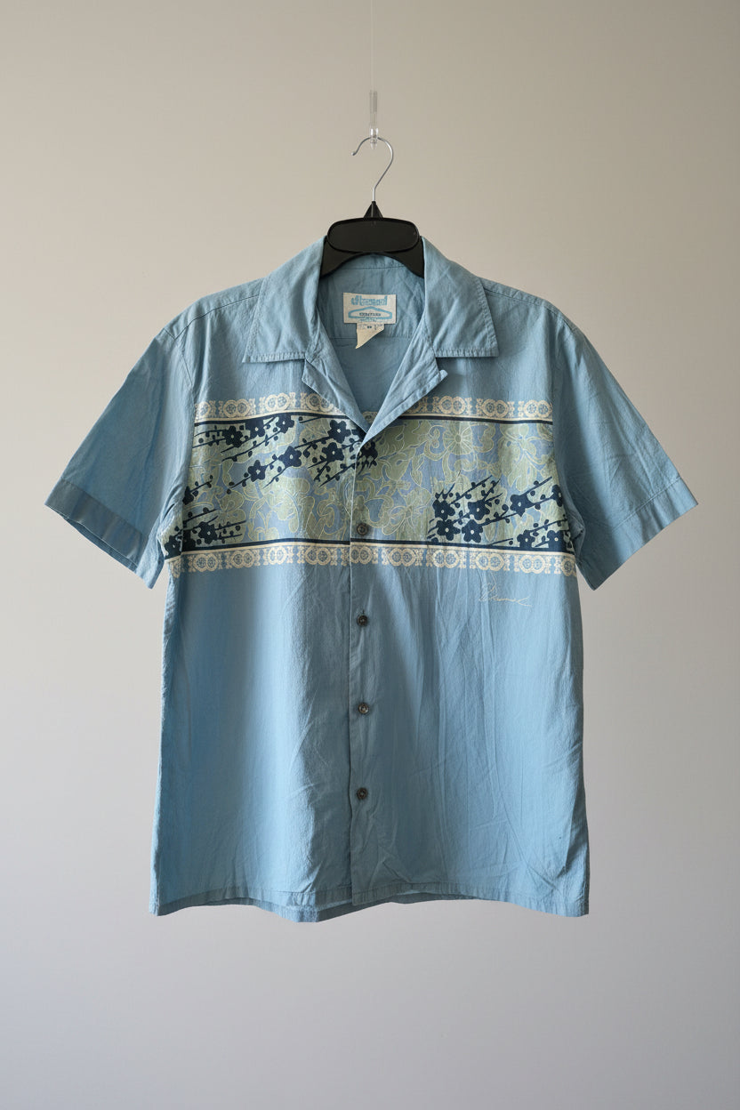 Diesel Supershirt Wear N Tear - koszula vintage blekitna r. M