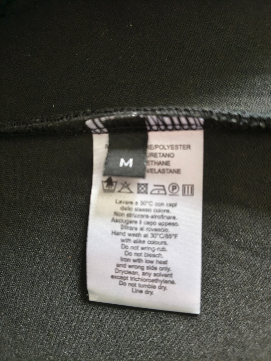 ES Givien Zakiet damski czarny neopren oversize zamek r. M