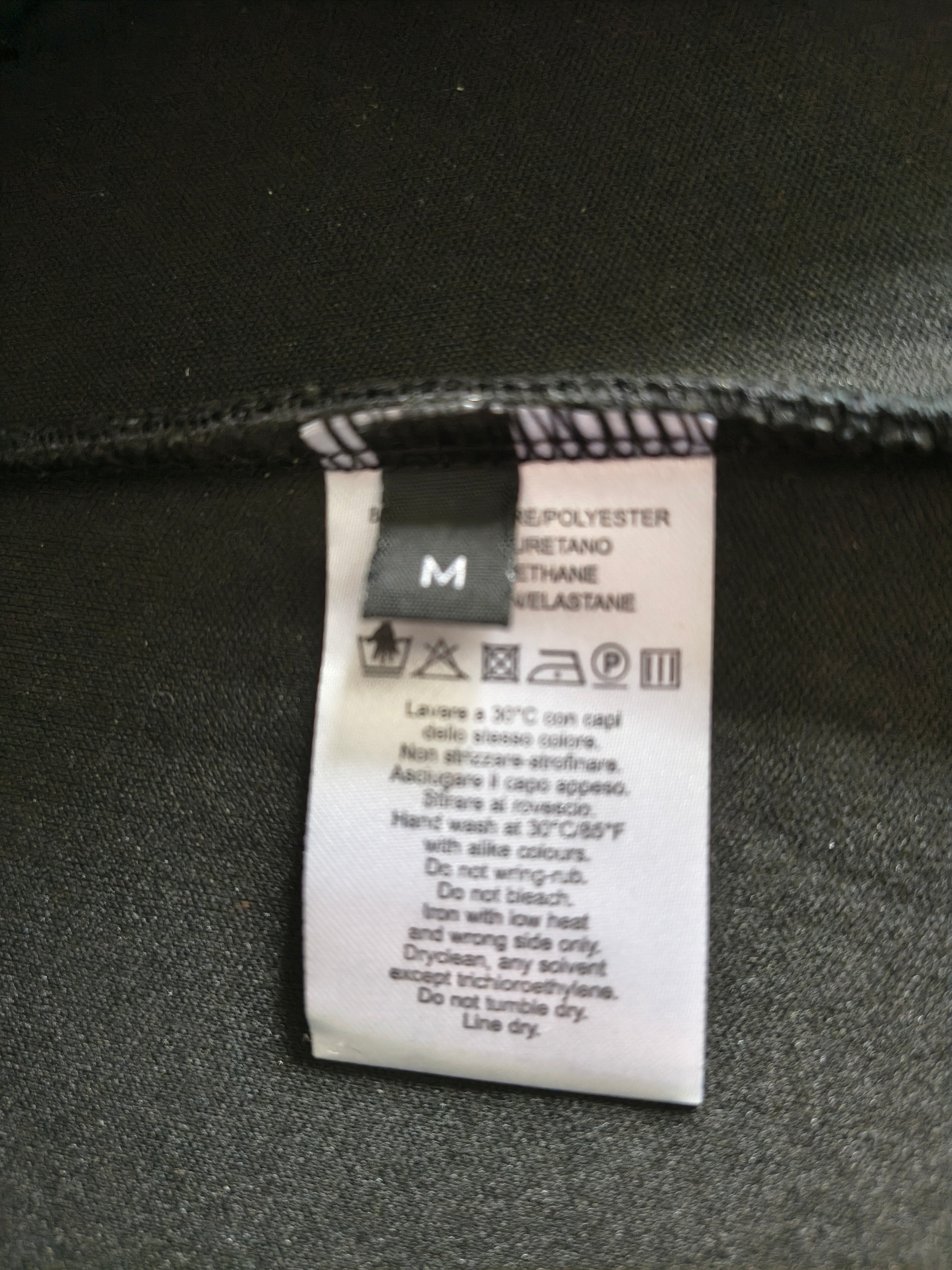 ES Givien Zakiet damski czarny neopren oversize zamek r. M