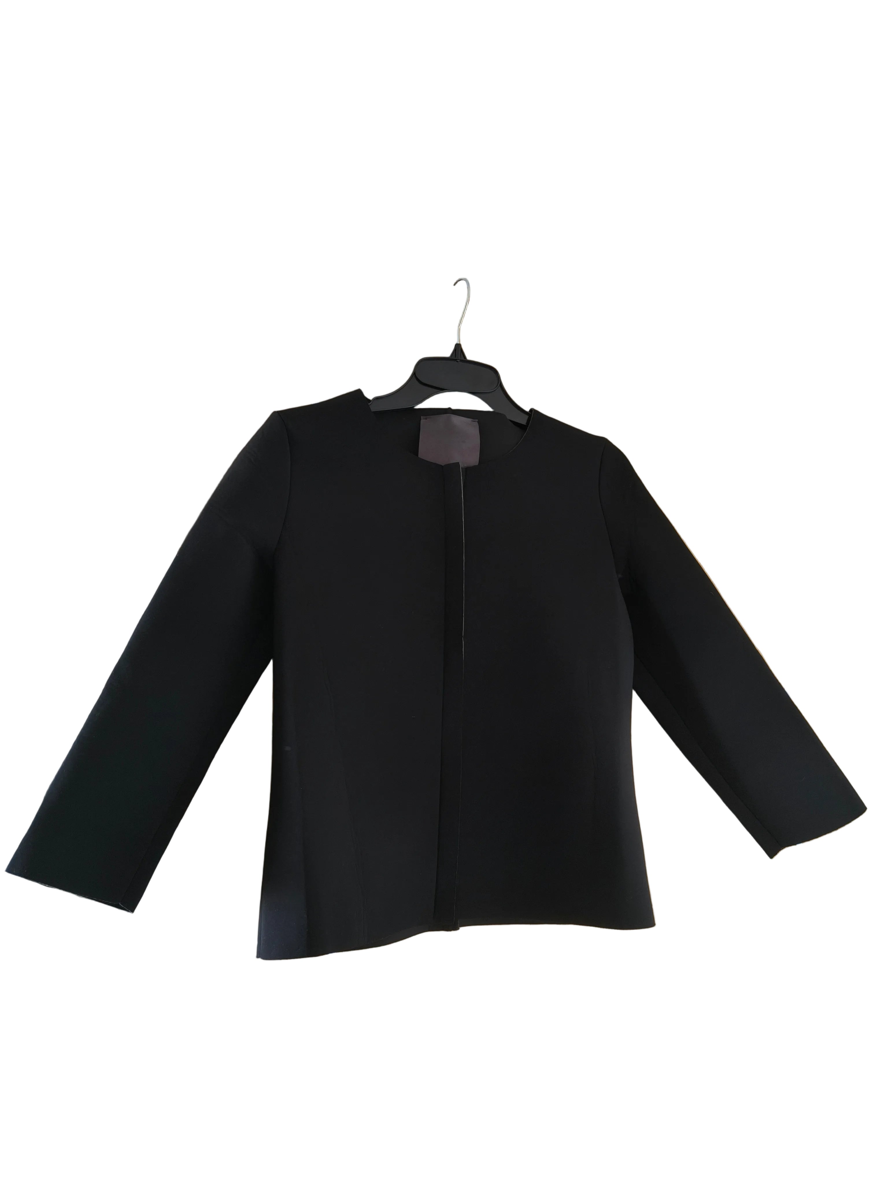 ES Givien Zakiet damski czarny neopren oversize zamek r. M