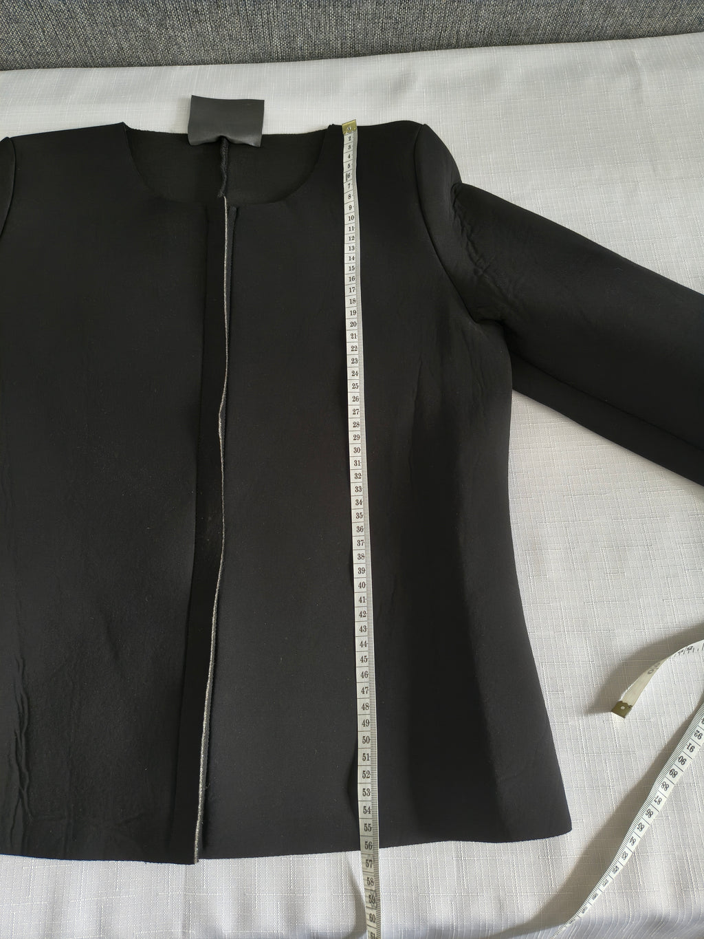 ES Givien Zakiet damski czarny neopren oversize zamek r. M
