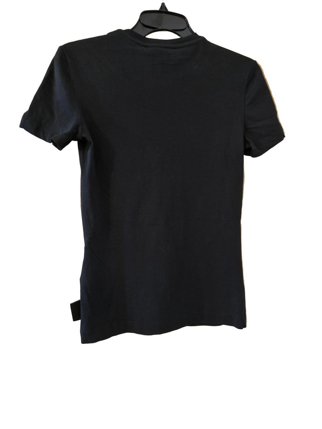 Versace Jeans Couture T-shirt damski czarny zloty napis Milano 1988 r. XS